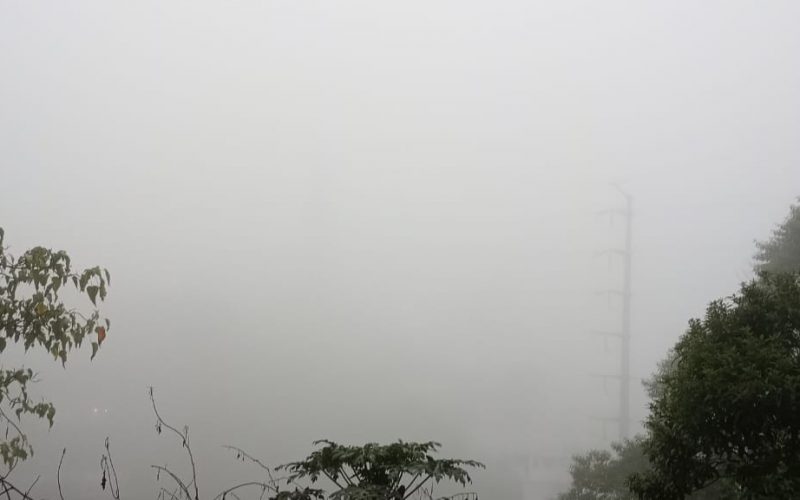 Nublado y llovizna en Xalapa