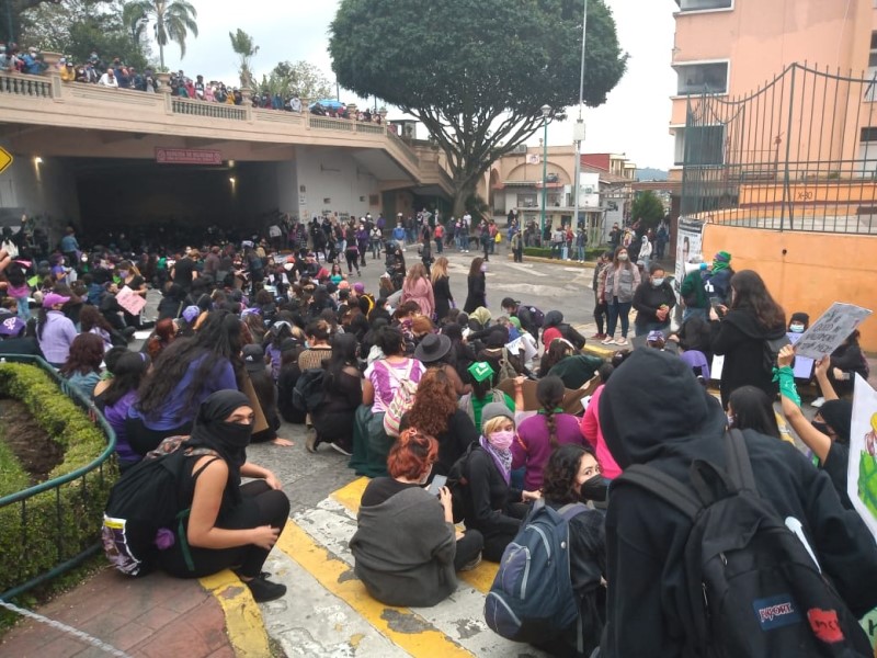 Marcha de feministas por el Día Internacional de la Mujer/ Ana Lilia Velázquez